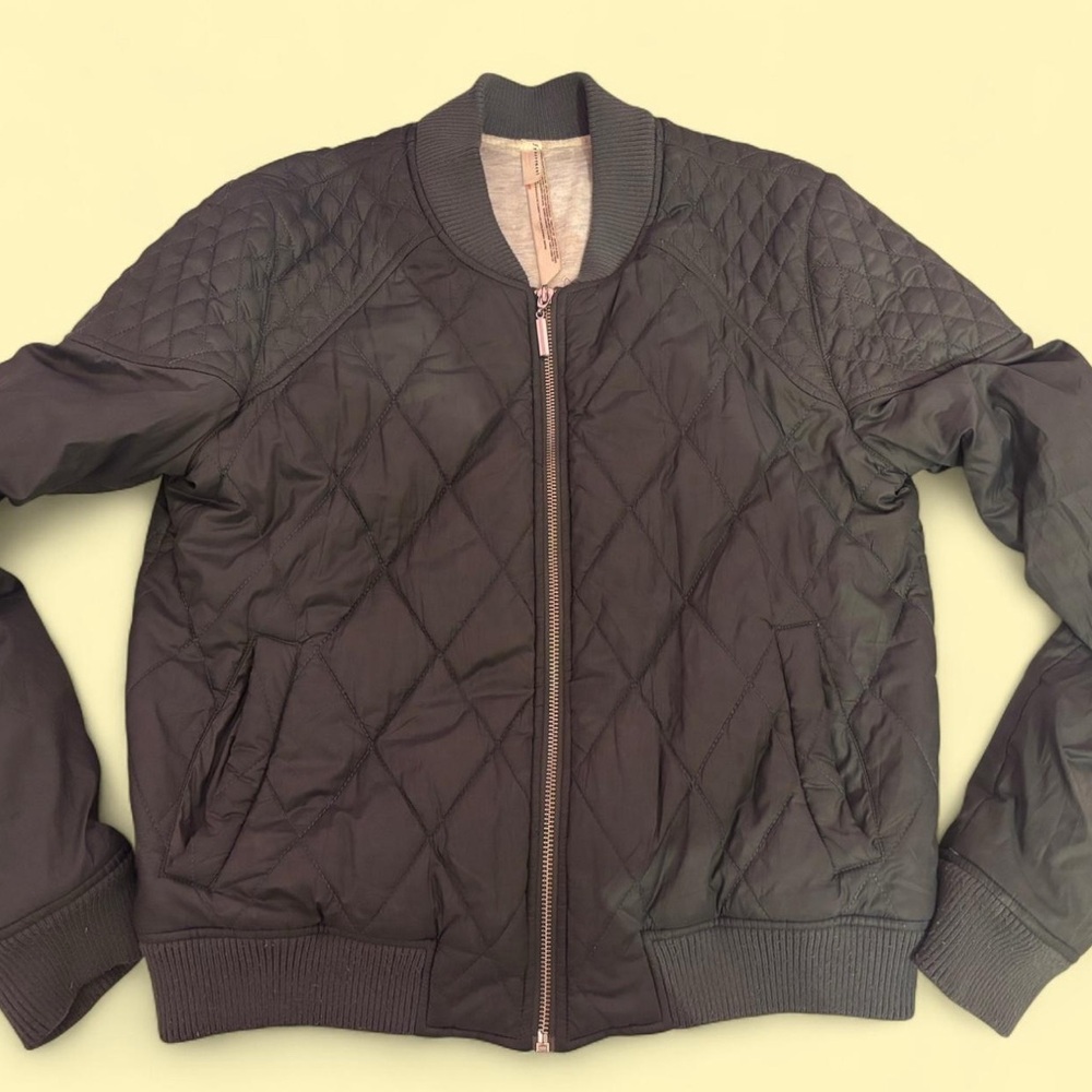 Free people movement Quilted Bomber Jacket size small